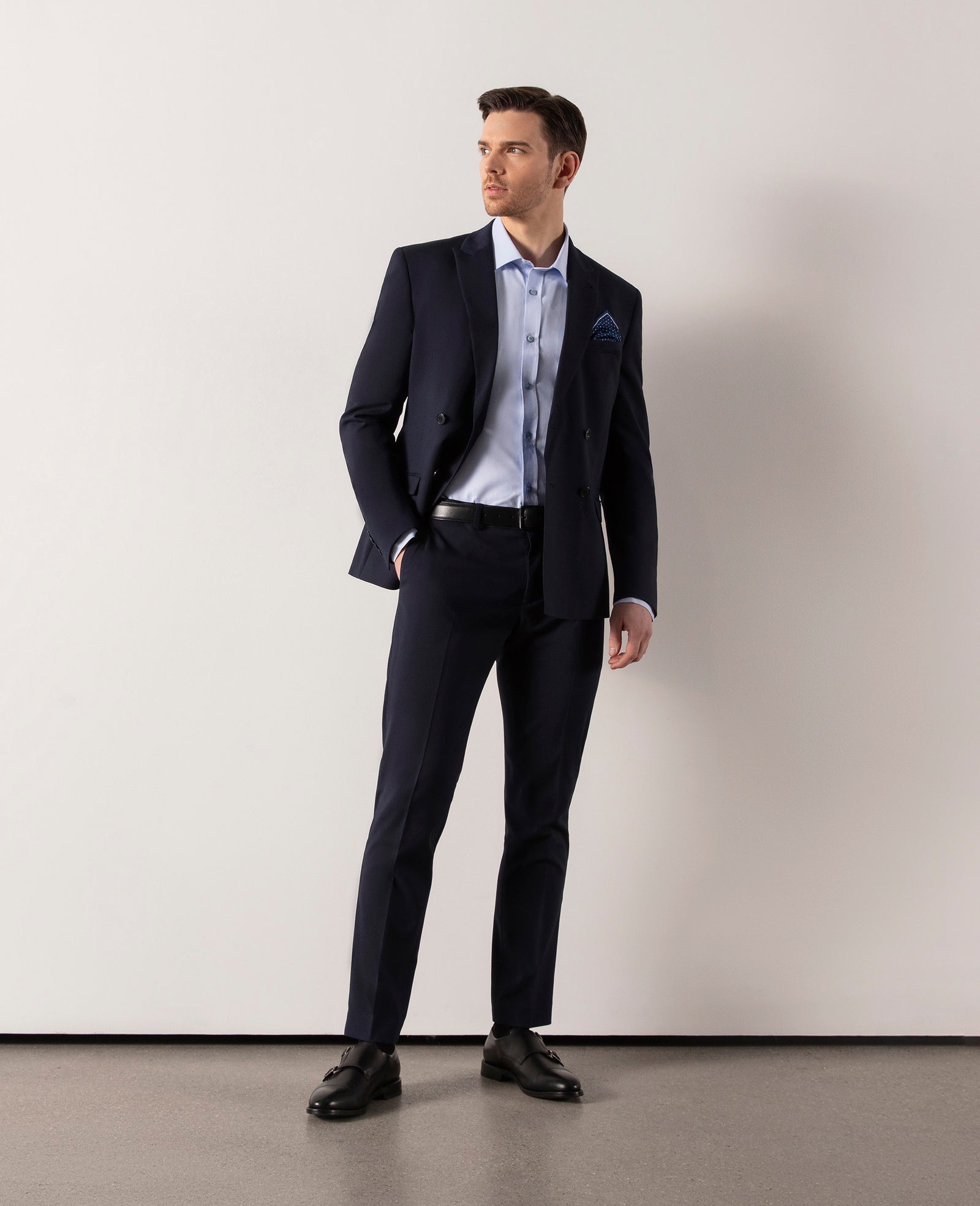 Handcrafted Double Monk Strap Men's Shoe | Henry Stevens
