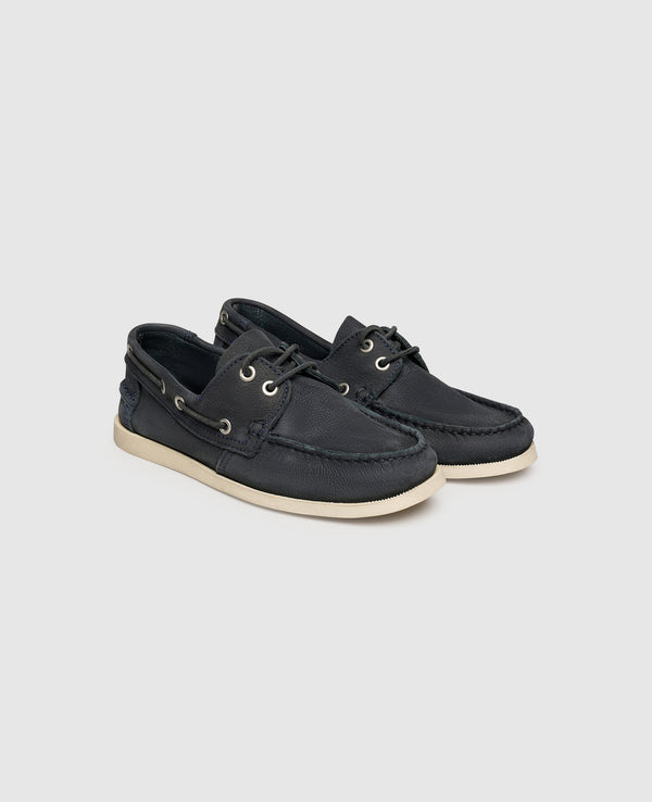 Elia M DS Herren Boat shoe Navy aus Calf nubuck