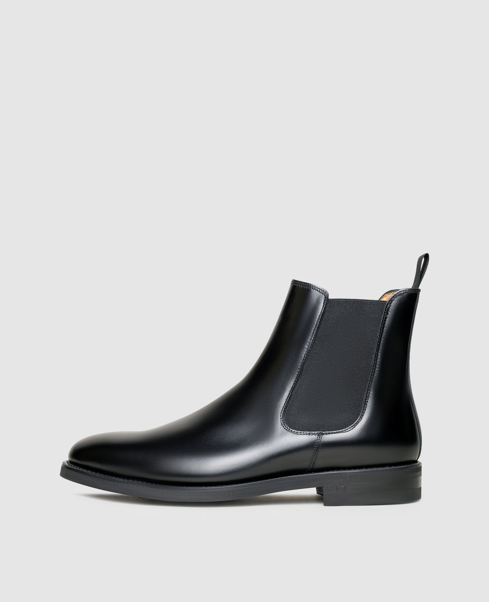 Marashli Black Leather Cap Toe Chelsea Boots EU 42 - US 9 Handcrafted Mint Cond. Kaylee Arch Support Chelsea Boot - Dark Green – aetrex main image 4