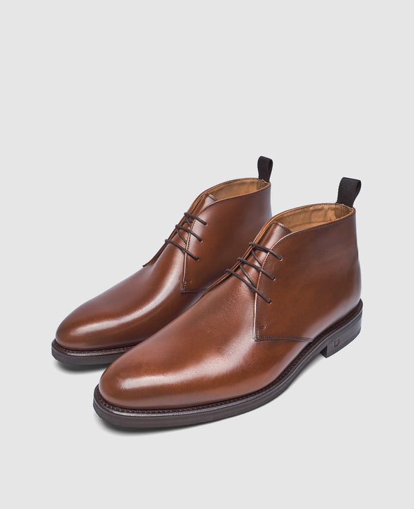 Marshall GB2 Herren Boot Midbrown aus Boxcalf