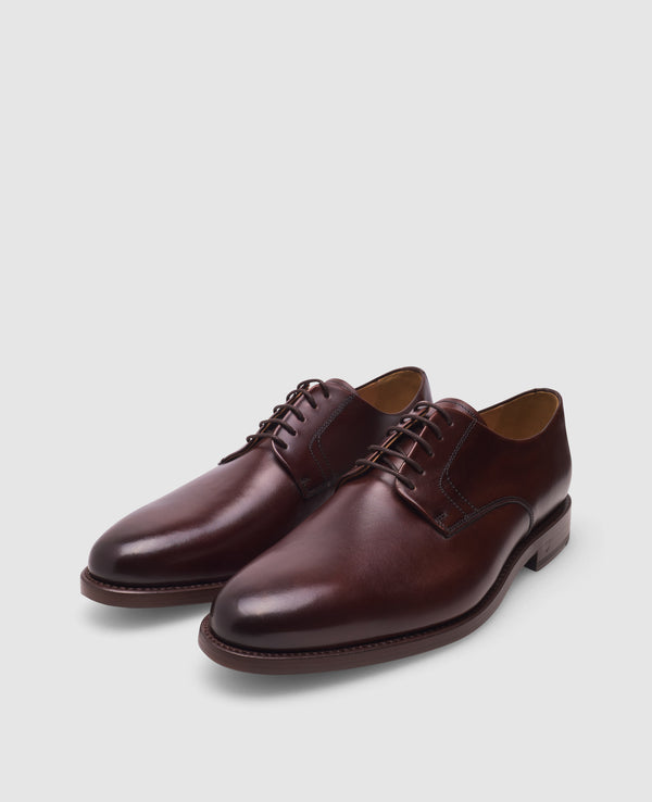 Marshall PD Herren Klassiker Schwarzbraun aus Kalbsleder mit Handfinish