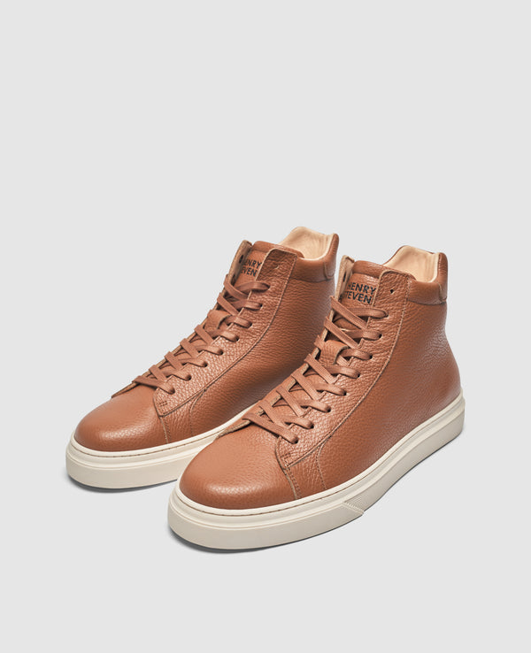 Travis MTS Herren Sneaker Brown aus Calf leather with embossing