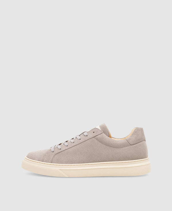 Travis S1 Herren Sneaker Gray aus Calf suede