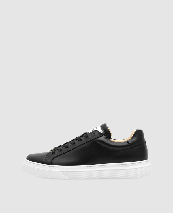 Travis S1 Herren Sneaker Black aus Calf leather