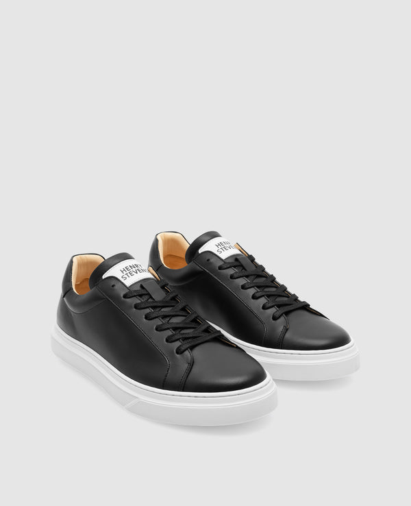 Travis S1 Herren Sneaker Black aus Calf leather