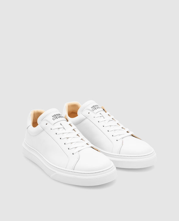 Travis S1 Herren Sneaker White aus Calf leather