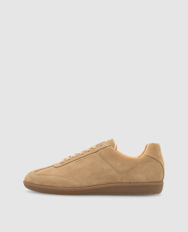 Travis TIS Herren Sneaker Beige aus Calf suede