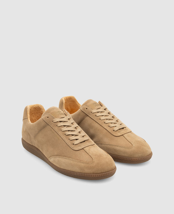 Travis TIS Herren Sneaker Beige aus Calf suede