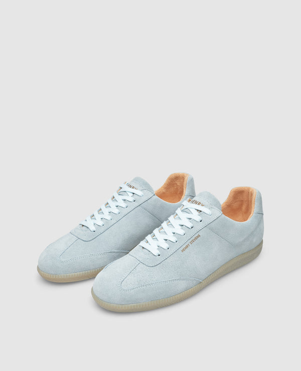 Travis TIS Herren Sneaker Blue-grey aus Calf suede