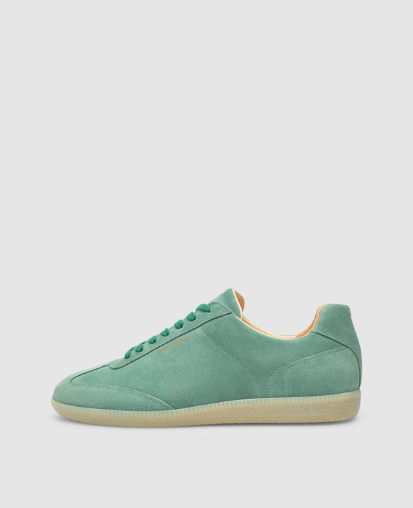 Travis TIS Herren Sneaker Green aus Calf suede