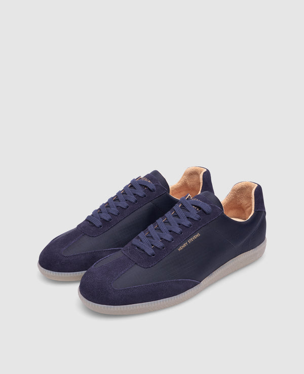Travis TIS Herren Sneaker Navy aus Calf suede