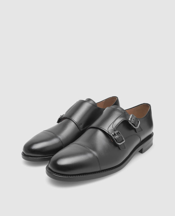 Winston CDM Herren Klassiker Schwarz aus Boxcalf