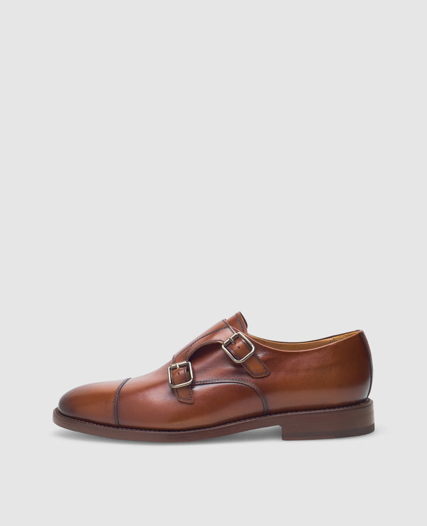 Winston CDM Herren Klassiker Nussbraun aus Kalbsleder mit Handfinish