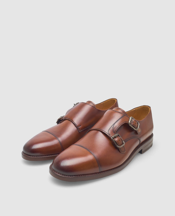 Winston CDM Herren Klassiker Nussbraun aus Kalbsleder mit Handfinish