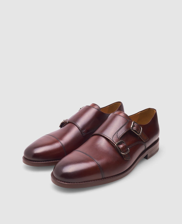 Winston CDM Herren Klassiker Schwarzbraun aus Kalbsleder mit Handfinish