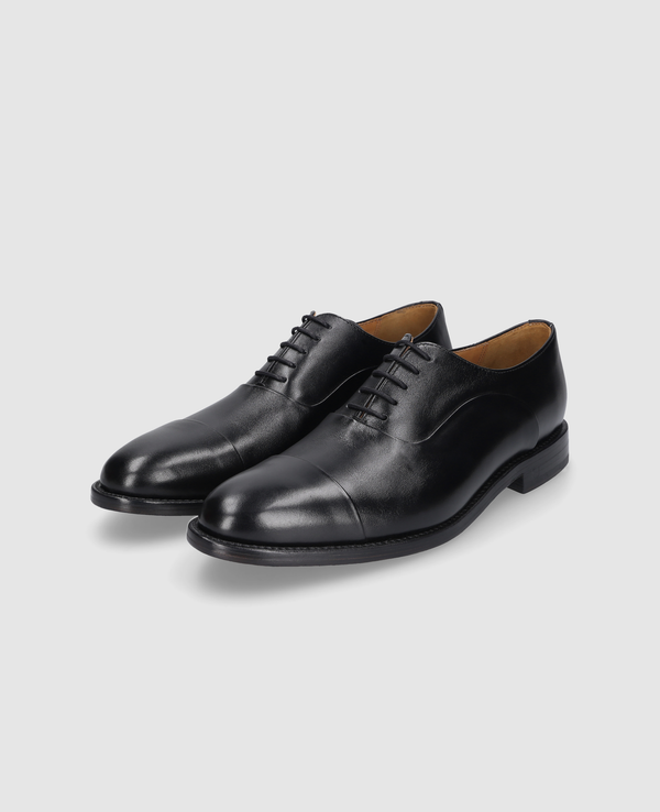 Marshall CO1 Herren Klassiker Schwarz aus Boxcalf