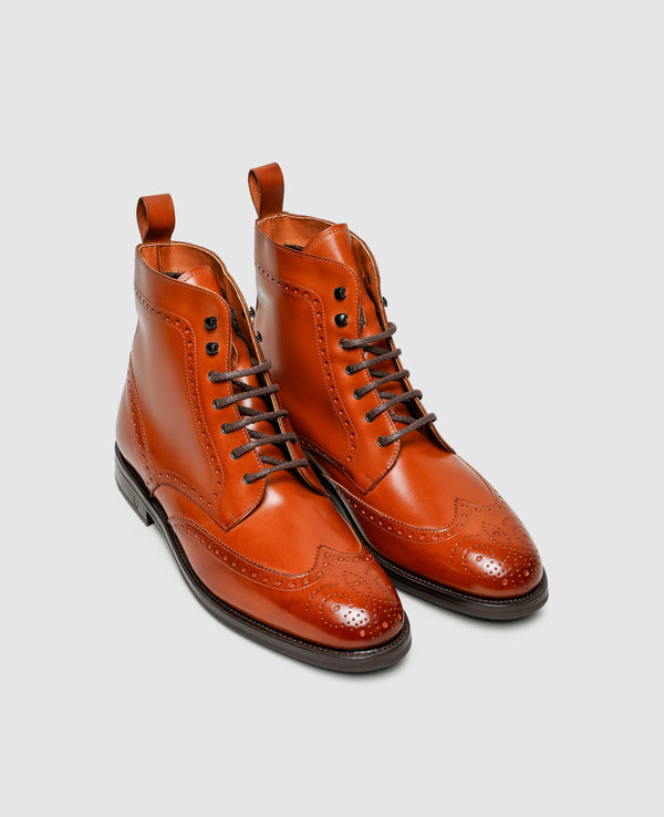 Winston FBDB Herren Boot Cognac