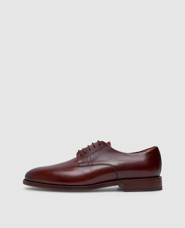 Winston PD Herren Klassiker Schwarzbraun aus Kalbsleder mit Handfinish