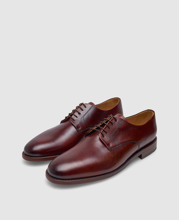 Winston PD Herren Klassiker Schwarzbraun aus Kalbsleder mit Handfinish