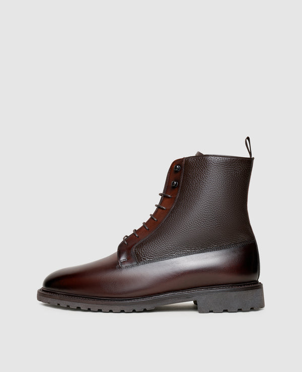 Winston PDB Herren Boot Schwarzbraun