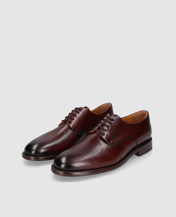 Winston PD Herren Klassiker Schwarzbraun aus Kalbsleder mit Handfinish