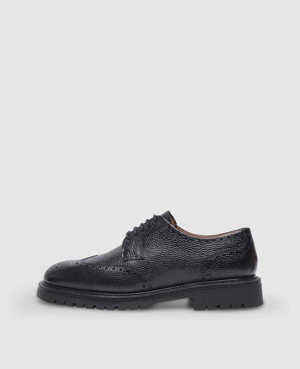 Bonnie FBD3 Damen Classic Schwarz aus Kalbsleder mit Prägung