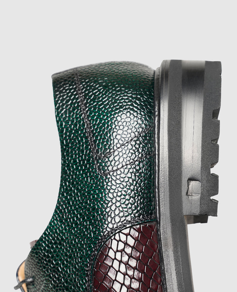 Bonnie PD - Grün/Blau/Bordeaux