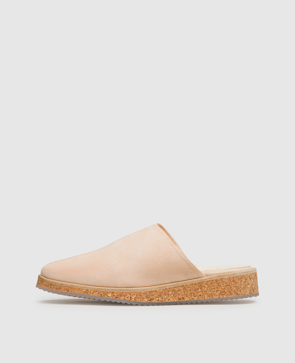 Eva M Damen Sandale Beige