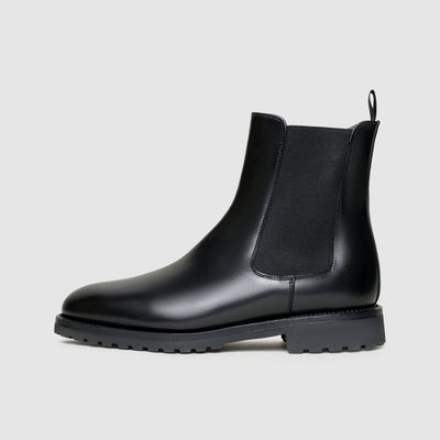Damen-Stiefel mit Lammfell gefüttert
