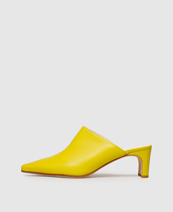Emily M Damen Sandale Yellow