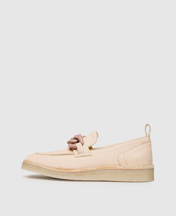 Emmy PL Damen Loafer aus Kalbsnubuk