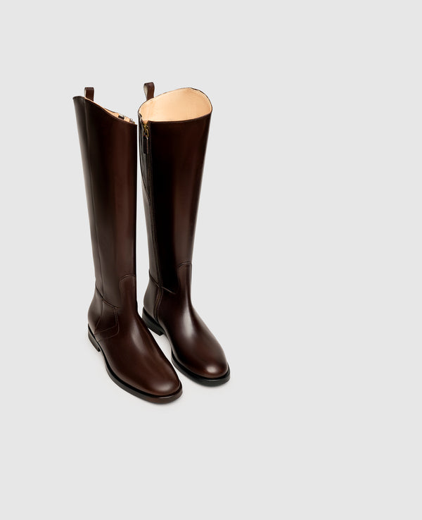 Eva RB Damen Boot Dark brown