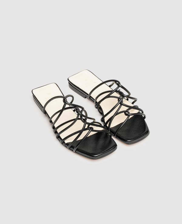 Harper SOS10 Damen Sandale Schwarz