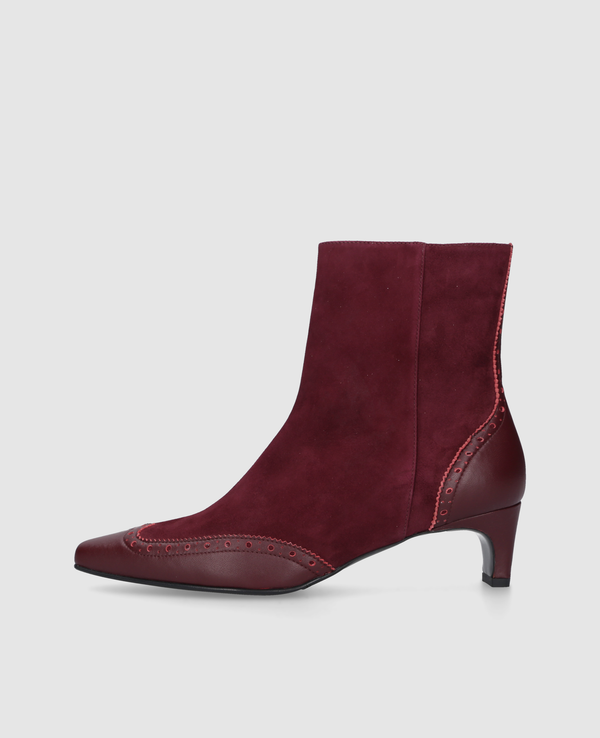 Madison ZB40 Damen Boot Bordeaux aus Ziegenvelours