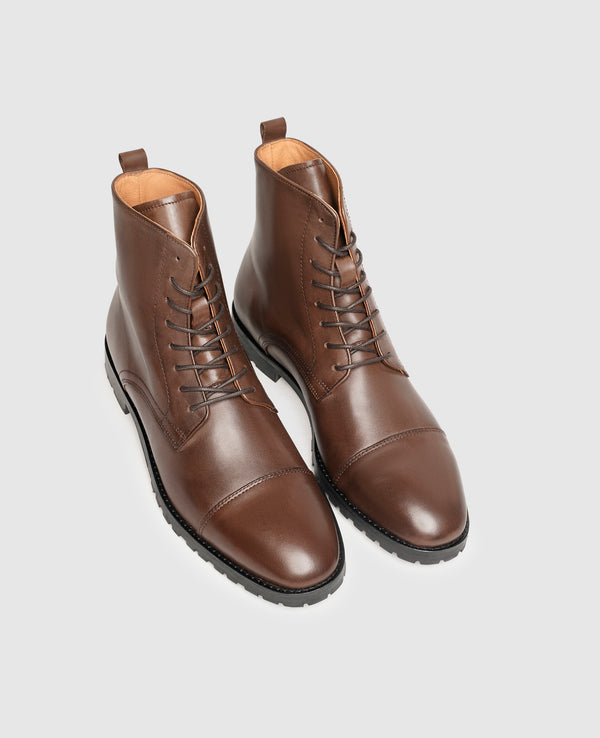 Wallace CDB Herren Boot Dark Brown